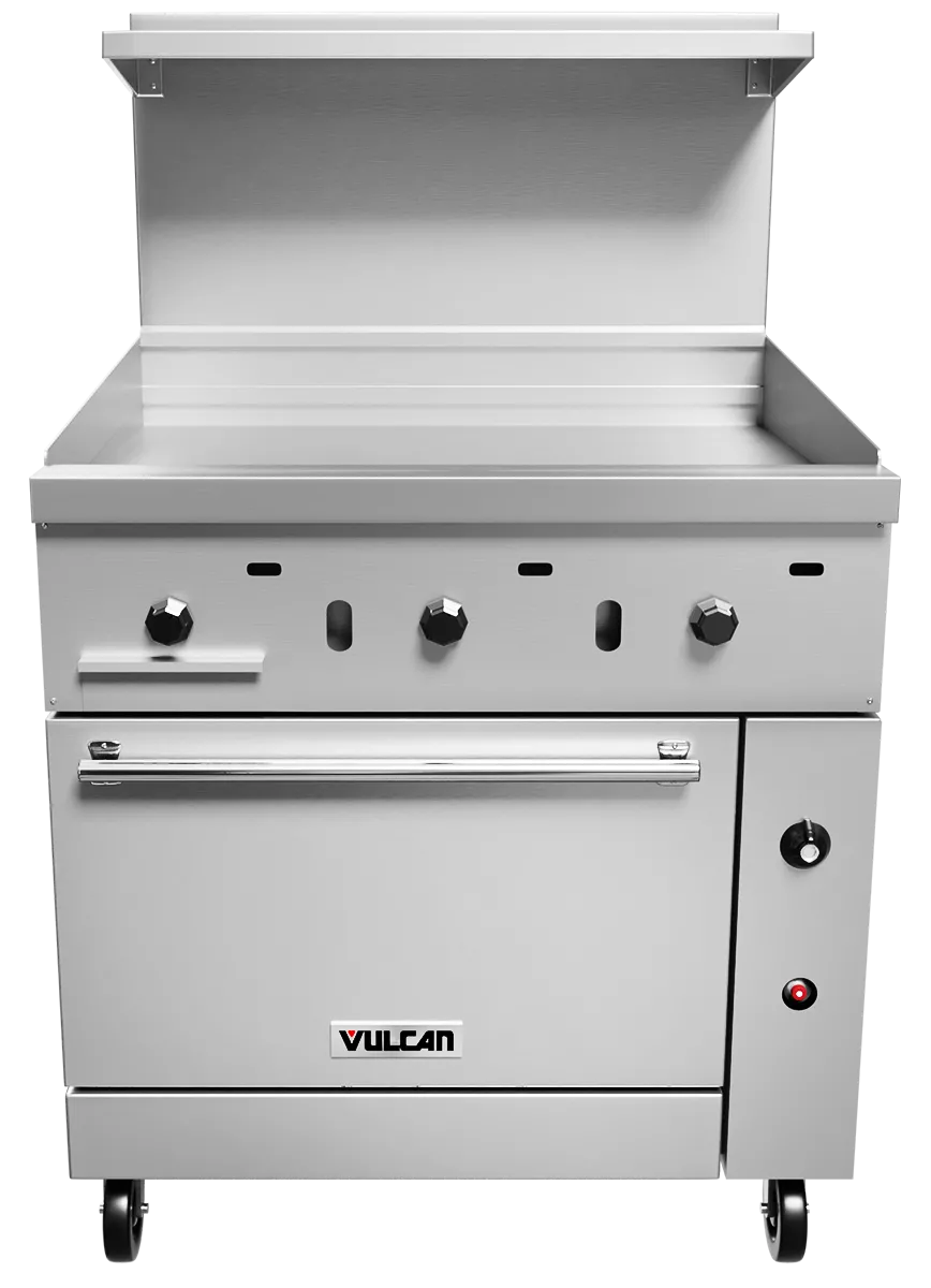 Vulcan EV36S-4FP1HT480 Cocina eléctrica de 36 con horno estándar, 4 p –  Restaurant World
