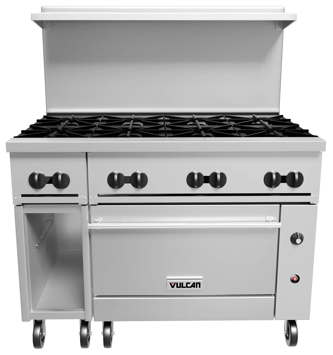 Gas stove with on sale convection oven