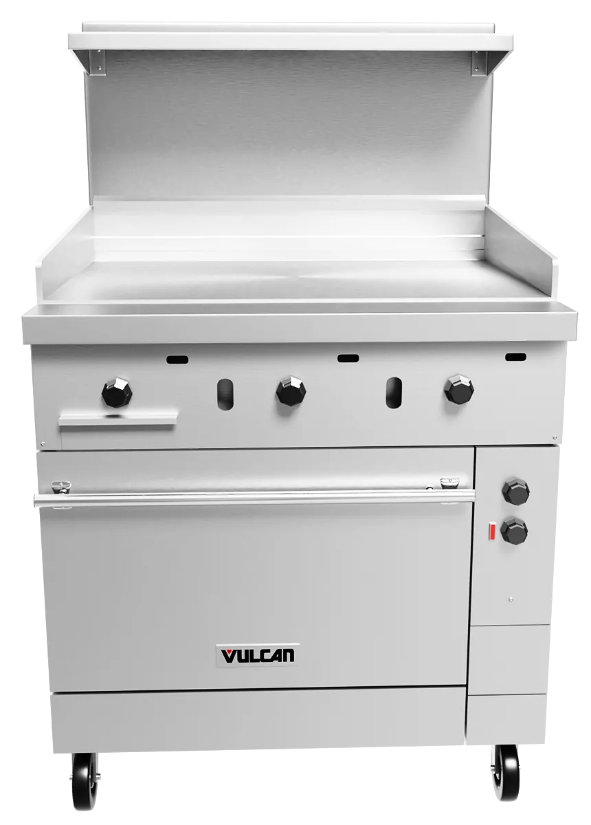 Vulcan EV36S-4FP1HT480 Cocina eléctrica de 36 con horno estándar, 4 p –  Restaurant World