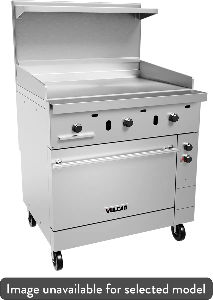 Vulcan EV36S-2HT12G480 Cocina eléctrica de 36 con horno estándar, 2 h –  Restaurant World