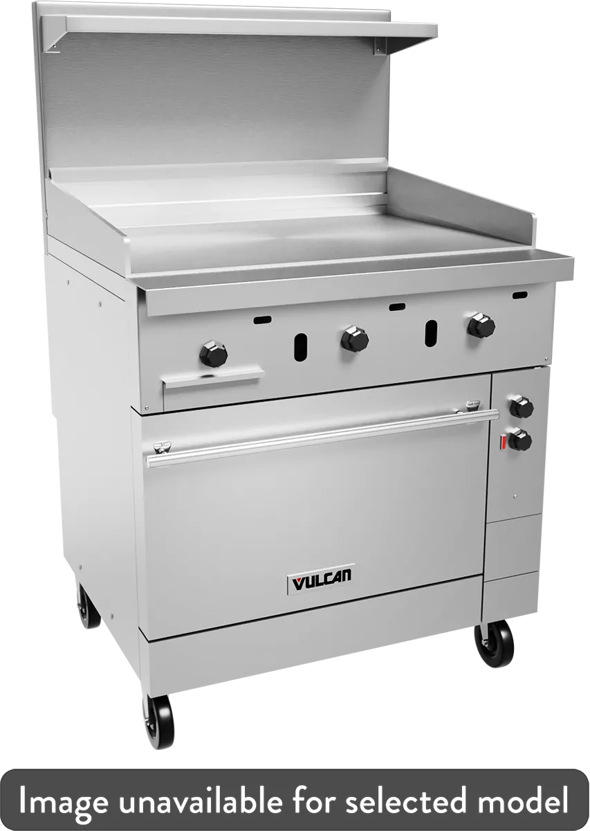 36” Electric Range – 2 French Plates and Griddle - Standard Oven