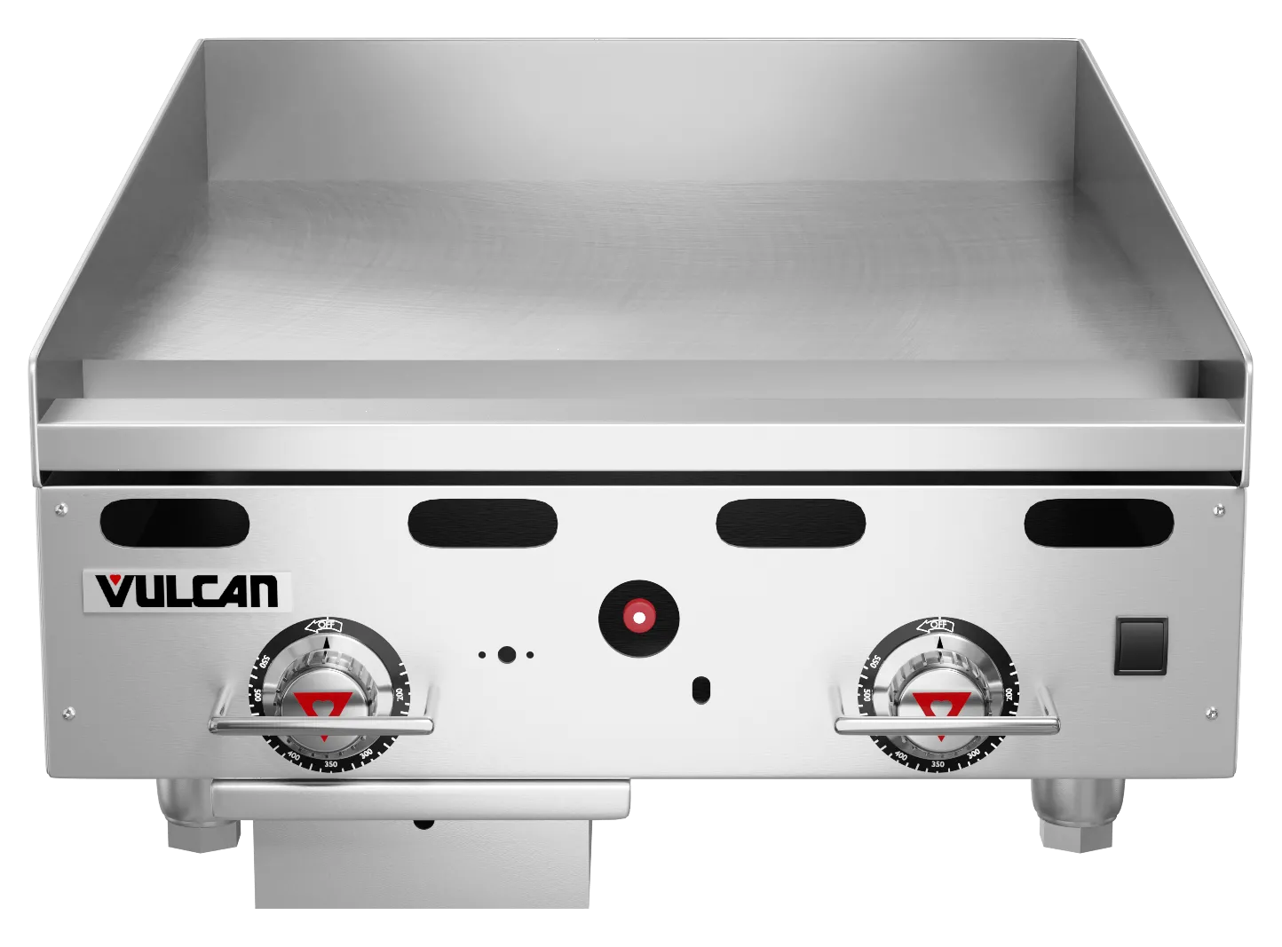 24 Restaurant Gas Grill Griddle Flat Top Grill Surface Propane or Natural Gas Vulcan Equipment