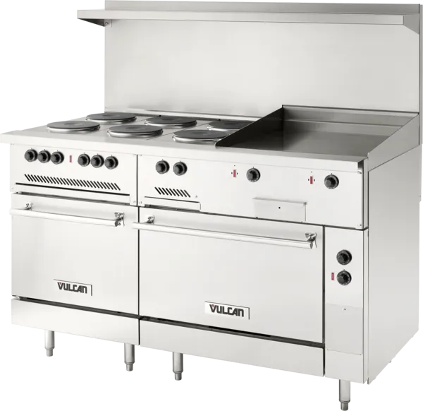 6 plate gas and electric stove online