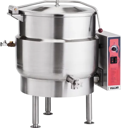 40 GAL. BRAISING PAN ! - 2 TANGENT DRAW OFF VALVE ! for sale