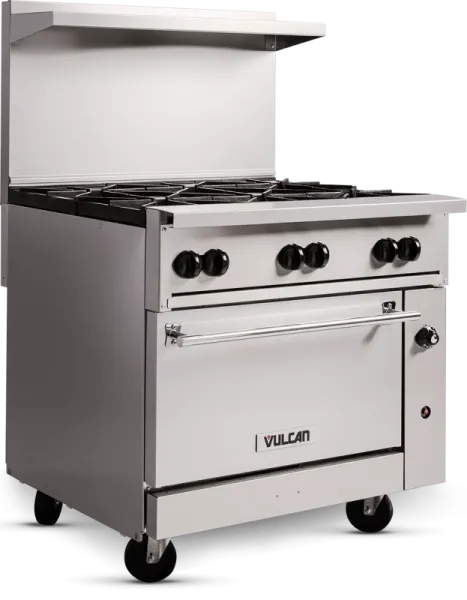 Cuisinière électrique de restaurant de 36 po - Vulcan - EV36S