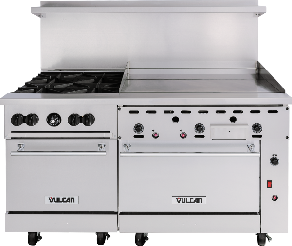 vulcan range with griddle