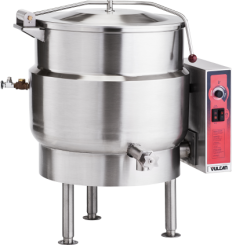 Tilting Kettle, gas, 40 gallon capacity, 2/3 jacket, thermostatic control,  electronic ignition